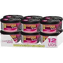 Deodorante Auto California Scents Coronado Cherry - Confezione Da 4 Lattine | Fragranza Intensa - Foto 11