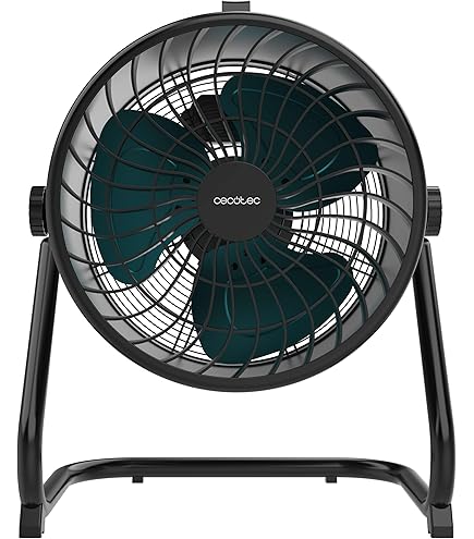SOGO Ventilador Industrial Power Fan 50cm 170W Con Aspas De Metal - Ventilador De Suelo Potente Y Silencioso Con Inclinación Ajustable - Asa Transporte 3 Velocidades Rejilla Seguridad Clase A