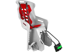 'Nfun Brioso, Seggiolino Posteriore con Attacco al Telaio Unisex-Baby