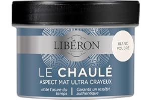 Libéron Peinture décorative, Le chaulé, Blanc poudré, 250 ML