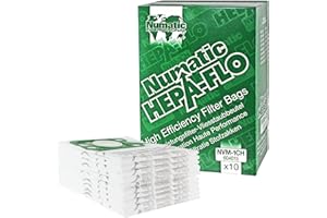 Lot de 10 sacs Hepa-FLO SMS pour aspirateur Numatic Henry HVR200a HVR200 HVC200