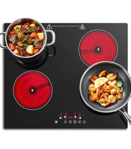 Katro Keramische kookplaat 6700 W, 9 standen, efficiënt Katro Keramische kookplaat 6700 W, 9 standen, efficiënt