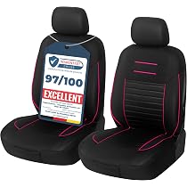 Housses De Siège Auto Sakura SS5369 – Protection Imperméable Pour Siège Arrière, Noir