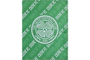 FOCO Manta escocesa Premier League SPL Football Celtic Fan Bed Throw