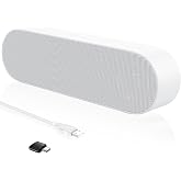 ZETIY PC Mini Speakers, USB Portable Sound Bar Speakers with 3D Surround Stereo, Stereo Sound Speaker for Computer, Desktop P