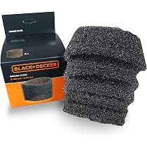 BLACK+DECKER SMP20 - 2 Cuscinetti In Microfibra Lavabili Per Scopa A Vapore Serie 1600