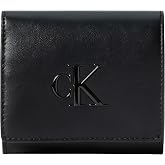 Calvin Klein BOLD CK MEDIUM BIFOLD Kadın C&uuml;zdan Black OS