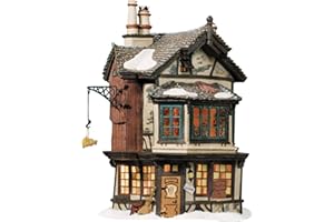 Department 56 Dickens' Village Ebenezer Scrooge's House Lit House