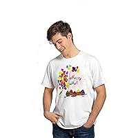 GOOD CHEER ENTERPRISE Happy Holi Color Full Pichkari Print on Holi T-Shirt for Men & Women | Dry-Fit | Polyester Holi 1…