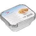 Tala 10A60122 Foil Container with Lids Silver Regular