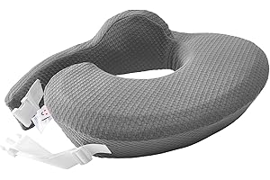 JORNH Nursing Pillow for Breastfeeding,Multifunctional Breast Feeding Pillow Baby, Pregnancy Pillow & Maternity Cushion with Adjustable Waist Strap, Washable Removable Cover,Pregnancy Gift,Grey