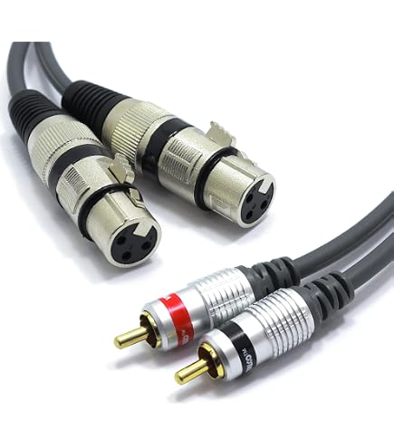 Câble Adam Hall MMP 0100 - XLR Mâle Vers Jack 6.35mm Mono 1m | Qualité Pro