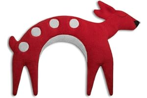 SACO TÉRMICO Leschi de semillas para microondas/para la tensión cervical/Animal: Corcino Flora, rojo