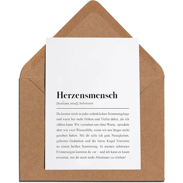 Herzen Und Sterne Sympathiekarte – Handgefertigt In UK, Mit Umschlag, Innen Leer