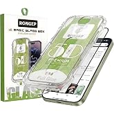 Rongep Easy Installation Screen Protector for Apple iPhone 17 (6.3") Automatic Dust Collecting Air Bubble Release Touch and