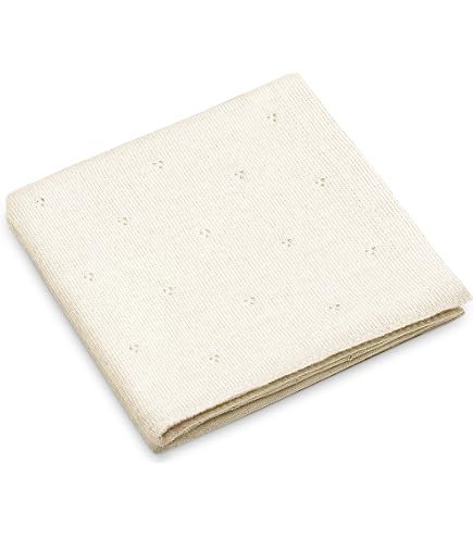 Bambus & Baumwolle Babydecke – 100 X 80 Cm, Fischgrätmuster, Weich, Atmungsaktiv, Allergikerfreundlich (Grau)