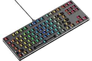 Glorious Gaming GMMK TKL (85%) Barebones (tylko obudowa) – gamingowa klawiatura mechaniczna, RGB, hot swap i konfigurowalna, układ amerykański/ANSI - Czarny