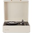 Crosley Mercury Vintage 3-Speed Bluetooth In/Out Turntable, Cream Crocodile