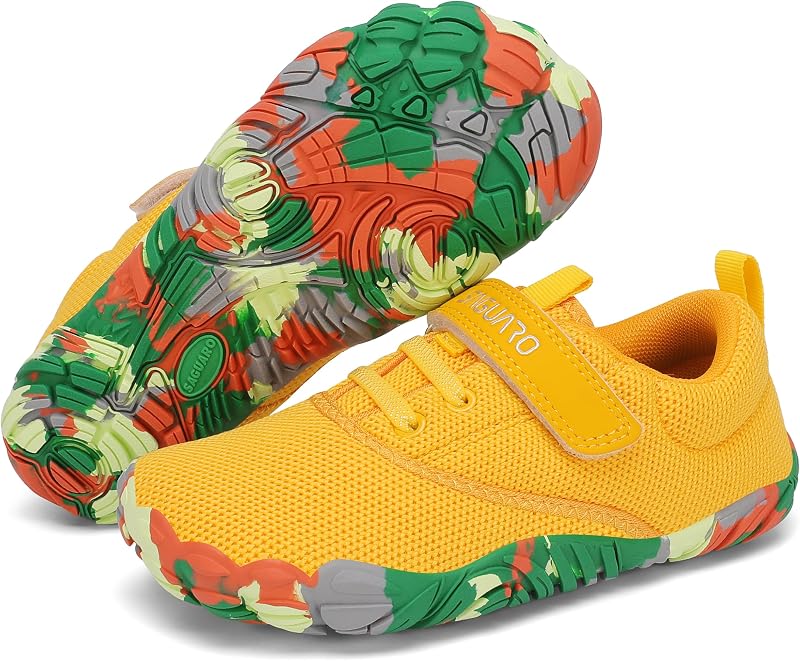SAGUARO Kinder Barfußschuhe Leicht rutschfest Traillaufschuhe, Gr. 24-36