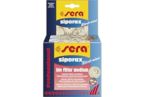 sera Nitrato Siporax 32631 Menos Profesional, 500 ml, un Material de Filtro biológico para la eliminación de nitratos, Bolas de Filtro para la eliminación efectiva de nitratos del Agua del Acuario,