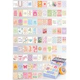 GUGUK Danish Pastel Themed 90 Piece Wall Poster Set with Special Design Box, Room Decoration (GGK-K014)