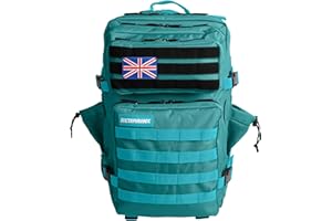 ELITRAINX Mochila Táctica Militar Bandera Reino Unido Deporte, Cabina Avión, CrossTraining, Aire Libre Deportes Gimnasio Portatil by ELITEX TRAINING