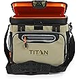 Titan Deep Freeze Cooler Zipperless Hardbody Cooler - Deep Freeze Insulation, HardBody Liner, and SmartShelf
