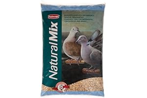Padovan Naturalmix Tortore - Alimento Completo per tortore e quaglie - Miscela di Cereali - 5 kg