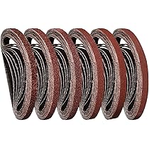 Nastri Abrasivi Per Levigatrice 20x520mm - Grana 60, Conf. Da 10, Per Legno E Metallo - Foto 2