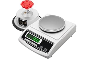 NEWTRY Tejido GSM Peso Precisión Balanza Electrónica Balanza Analítica Digital Con Un Cortador De Tela De Disco Muestreador Ajustable 0-2mm (1000g/0.01g+ sampler)