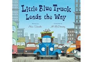 Little Blue Truck Leads the Way board book