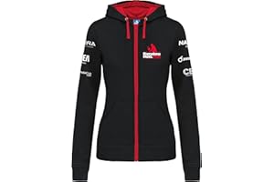 Barcelona Padel Tour - Sudadera con Cremallera y Capucha - para Mujer - Chaqueta de Deporte con Estampación Especial de Pádel - Ropa Deportiva