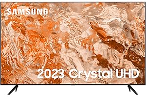SAMSUNG 65 Inch CU7110 UHD HDR Smart TV (2023) - 4K Crystal Processor, Adaptive Sound Audio, PurColour, Built In Gaming TV Hub, Streaming & Video Call Apps And Image Contrast Enhancer