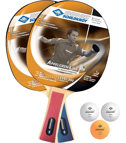 Set De Tennis De Table Donic Schildkröt Champs Line 400 - 2 Raquettes, 4 Balles, Housses, Qualité Récréative - 9