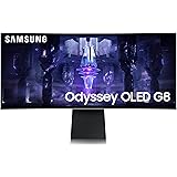 Samsung Monitor Gaming Odyssey OLED G8 (S34BG850), Curvo (1800R), 34'', 3440x1440 (WQHD), 21:9, HDR10+, OLED, 175Hz, 0,03ms (