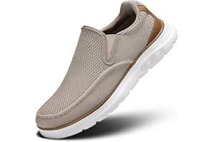 KEEZMZ Herren Boot Schuhe Casual Loafers Slip On Walking Kleid Sneakers Mesh Business Oxfords Arbeit Leichte weiche Sohle