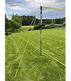 Haokelball Volleyballnetz Set 6,8 M - Freistehend Mit Verstellbarer Höhe & Zubehör
