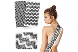 PHOGARY Ręcznik złuszczanie do kąpieli, 2-pak antybakteryjny ręcznik do złuszczania skóry, japońska myjka, ściereczka do mycia ciała dla mężczyzn/kobiet