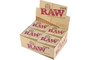 VAULT 101 LIMITED RAW Natural Pre Rolled Filter Tip - 1 (21 Tips)