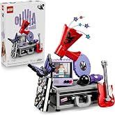 LEGO Editions Olivia Rodrigo's Secret Warehouse - Building Kit with Toy Guitar, Microphone, Vinyl, Megaphone, Tele and Minifi
