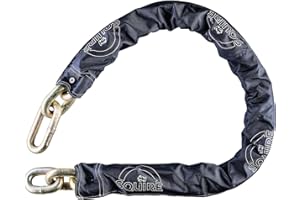 Henry Squire High Security TC Hardened Alloy Steel Chain with Black Sleeve, 1500 mm (Length) x 19 mm Link (Diameter)