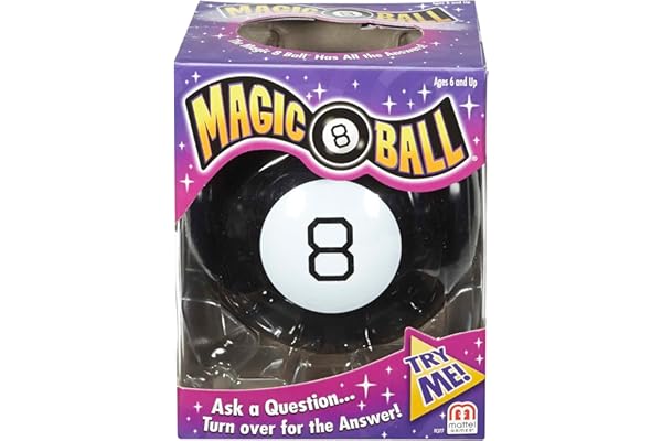 Mattel Games Magic 8 Ball Game