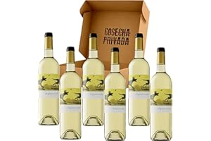 El Perro Verde Vino Verdejo - Envío Gratis 24H - Estuche 6 Botellas - DO Rueda - Vino Regalo - Seleccionado y Enviado por Cosecha Privada
