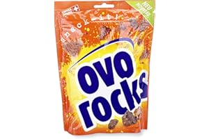 OVOMALTINE Rocas de ovomaltina, energía saludable que sabe 100% recursos naturales para resistencia y energía, paquete de 6 (6x70g)