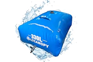 LTCANOPY Serbatoio Flessibile Acqua Pieghevole,Serbatoio d'Acqua Pieghevole,Stoccaggio dell'Acqua di Grande capacità,Tanica Acqua Cisterna Acqua Contenitore Acqua Serbatoio Acqua Tanica Acqua Litri