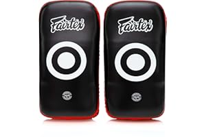 Fairtex Pad Muay Thai MMA Curvi Pugni, Blocco, Calci, Percussioni | Guantoni Leggeri e Ammortizzanti | Imbottitura Extra per Sparring per Kickboxing e Difesa Personale