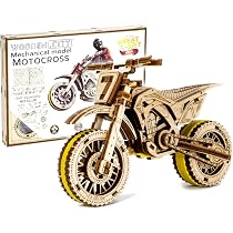ROBOTIME Puzzle en bois 3D à monter soi-même, modèle cruiser, moto, kit de construction en bois, cadeau unique pour adultes, décoration d'intérieur parfaite ROBOTIME Puzzle en bois 3D à monter soi-même, modèle cruiser, moto, kit de construction en bois, cadeau unique pour adultes, décoration d'intérieur parfaite