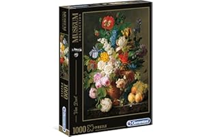 Clementoni - 31415 - Puzzle 1000 Elementów Museum Van Dael - Vaso Di Fiori