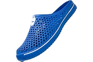 SAGUARO Clogs Hausschuhe Herren Damen Sommer Hohl Latschen Atmungsaktiv Gartenschuhe Badeschuhe Strand Pantoffeln Aqua Slippers Gr.36-45