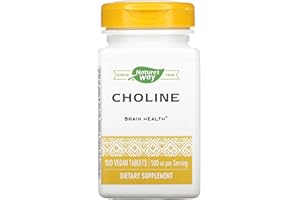 Nature's Way Choline 500Mg 100 Tablets, 200 g
